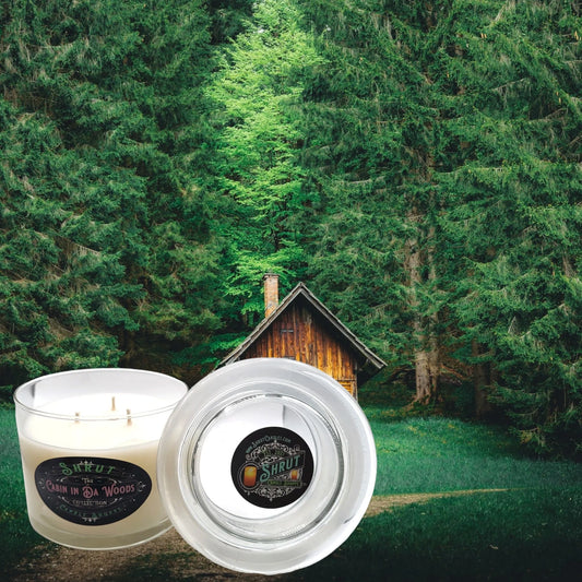 Cabin in Da Woods Scented Candle - Embrace the Cozy Comfort of Home