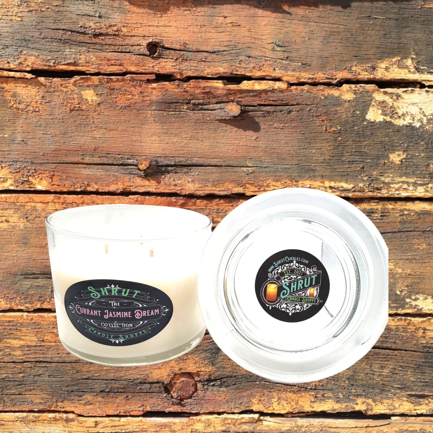 Currant Jasmine Dream Scented Candle - Indulge in Pinnacle of Luxury
