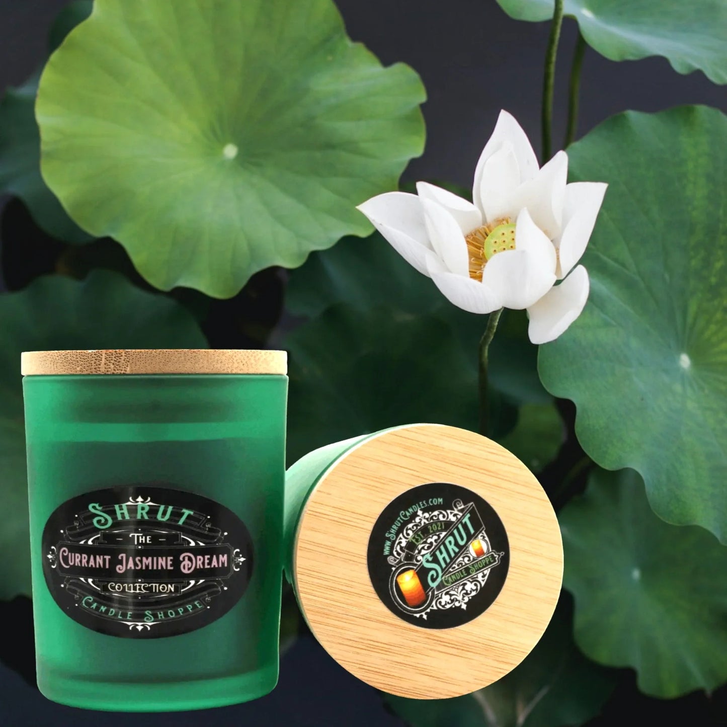 Currant Jasmine Dream Scented Candle - Indulge in Pinnacle of Luxury