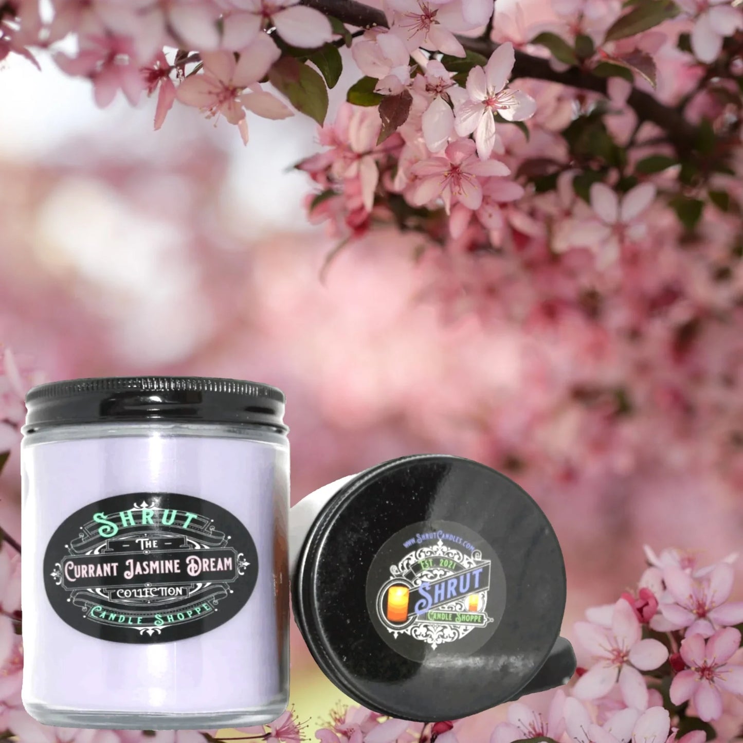 Currant Jasmine Dream Scented Candle - Indulge in Pinnacle of Luxury