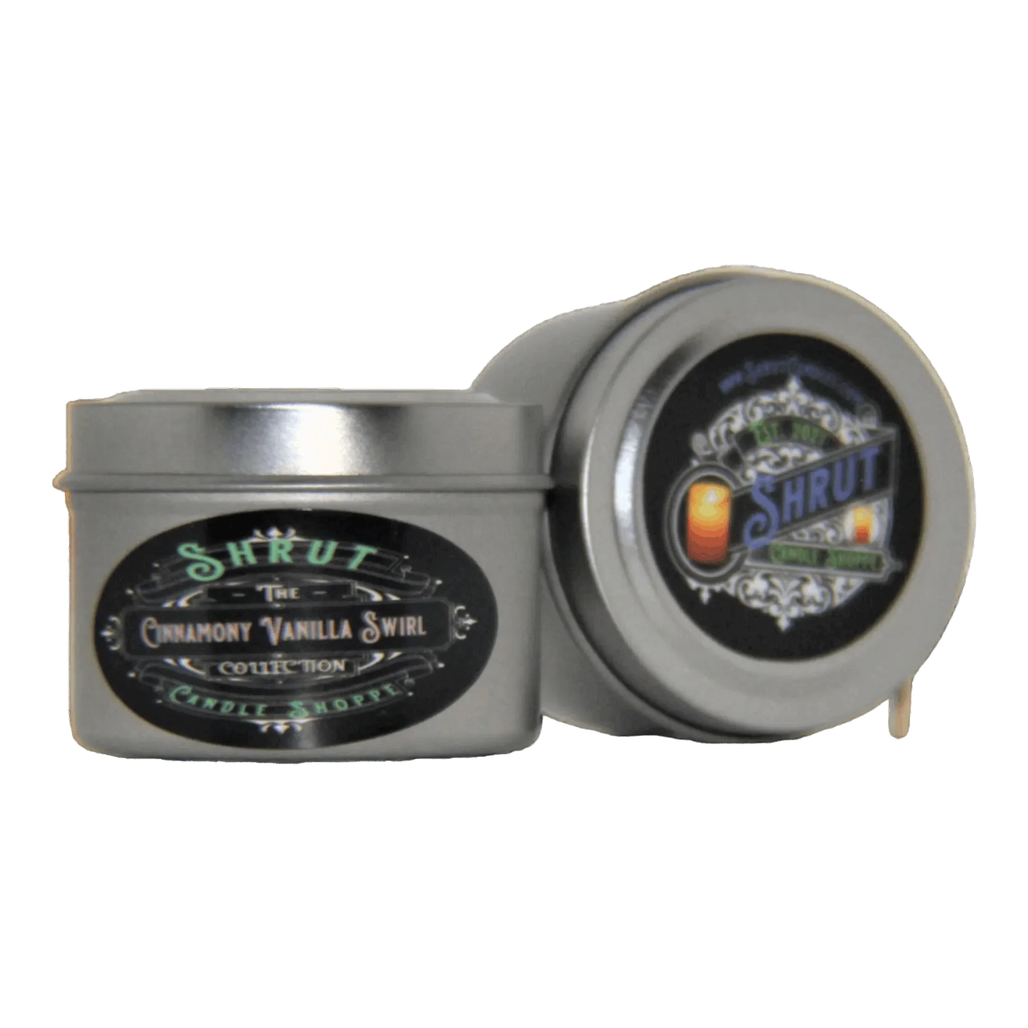 Cinnamony Vanilla Swirl - Hand-Poured, scented Candle