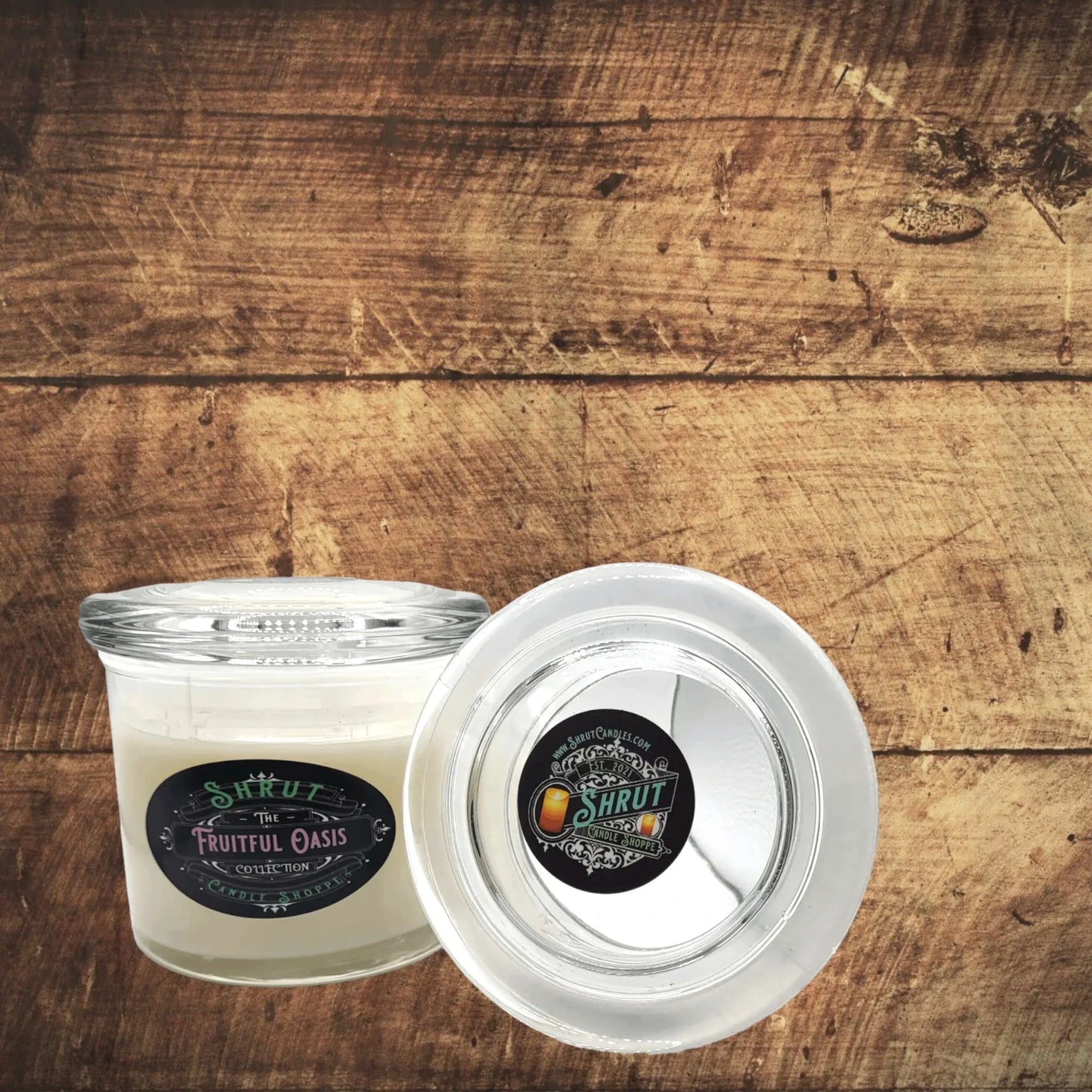 Fruitful Oasis Scented Candle - Escape to a Tropical Paradise