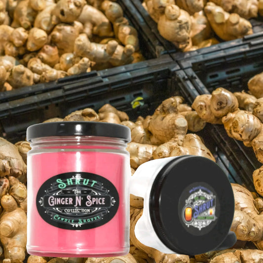 Ginger N' Spice Scented Candle - Embark on a Nostalgic Journey