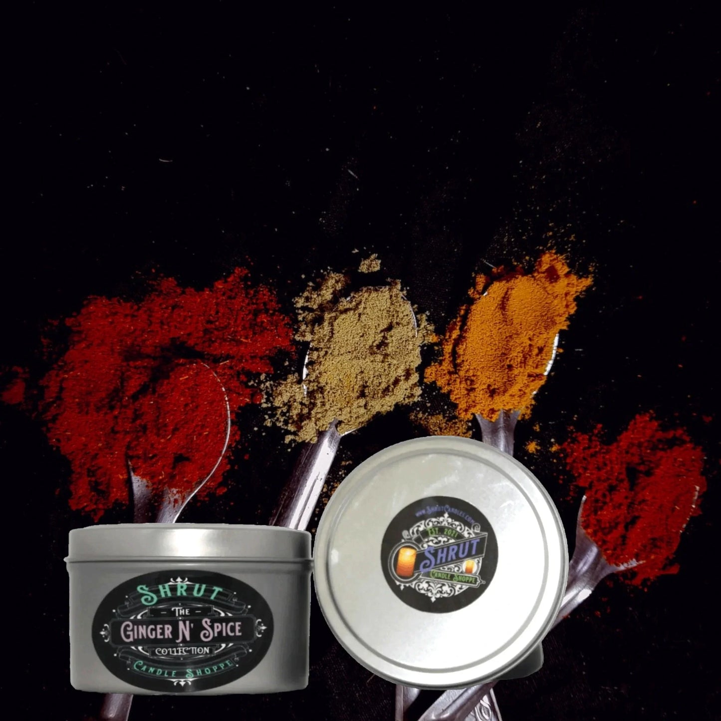 Ginger N' Spice Scented Candle - Embark on a Nostalgic Journey