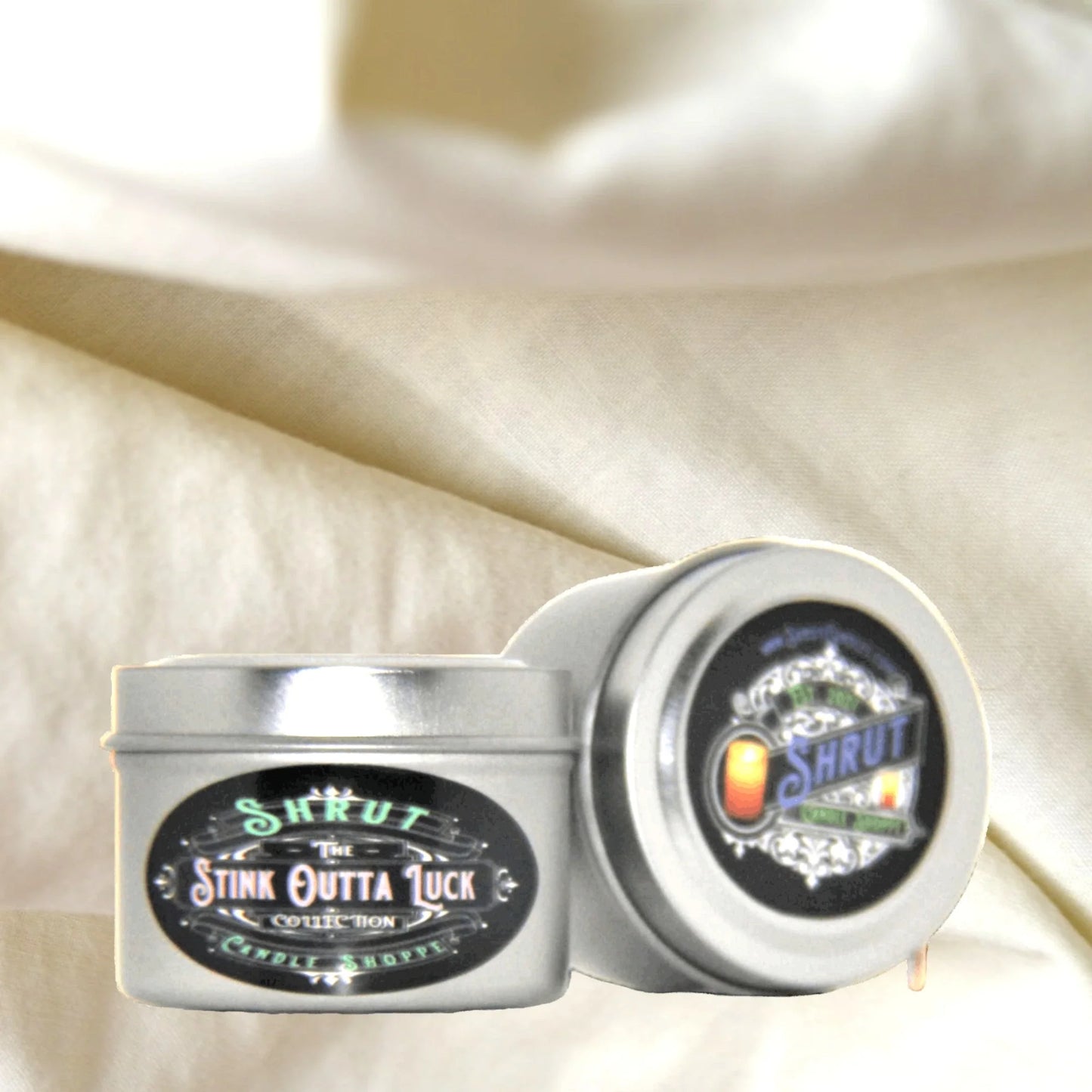 Stink Outta Luck Scented Candle - A Breath of Fresh Air
