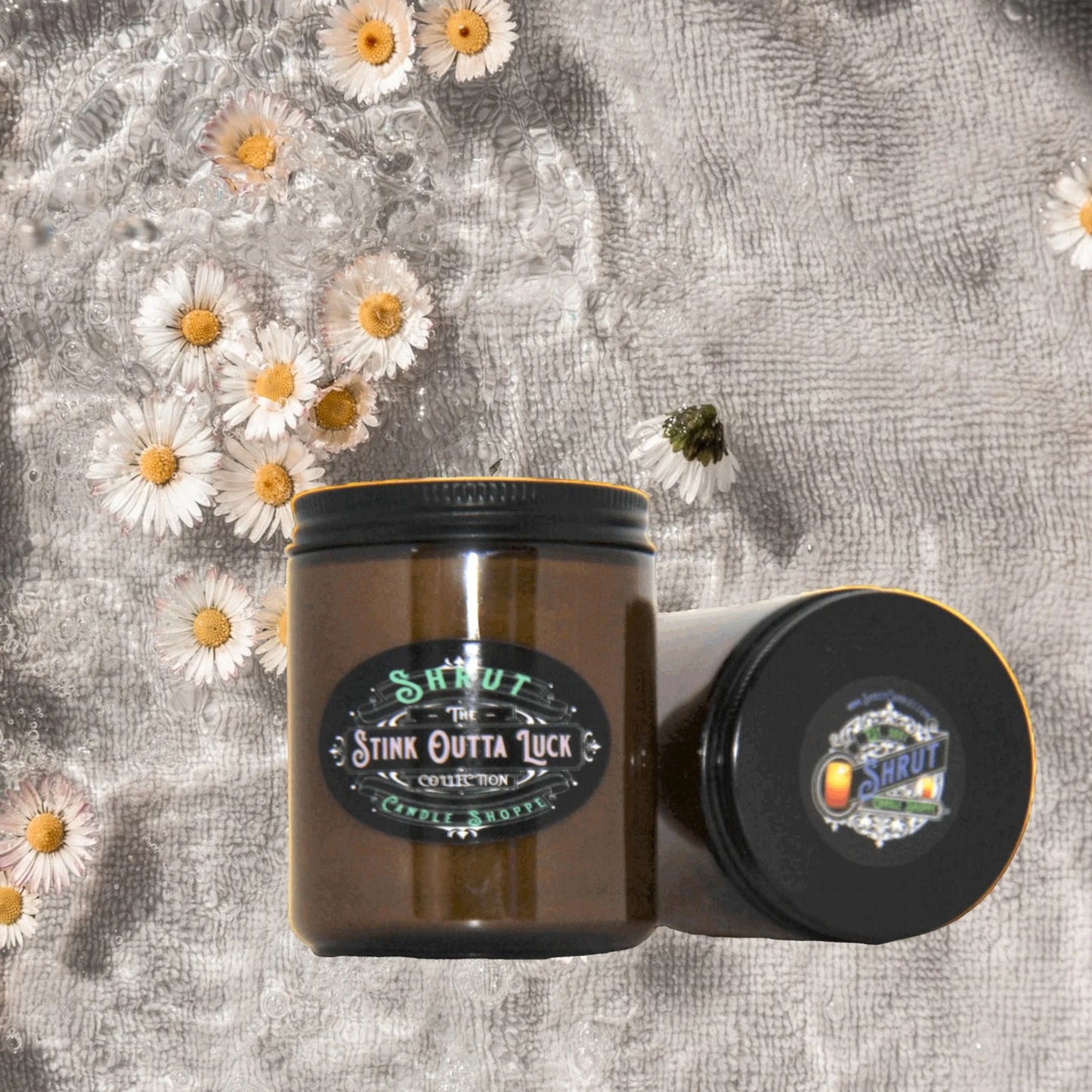 Stink Outta Luck Scented Candle - A Breath of Fresh Air