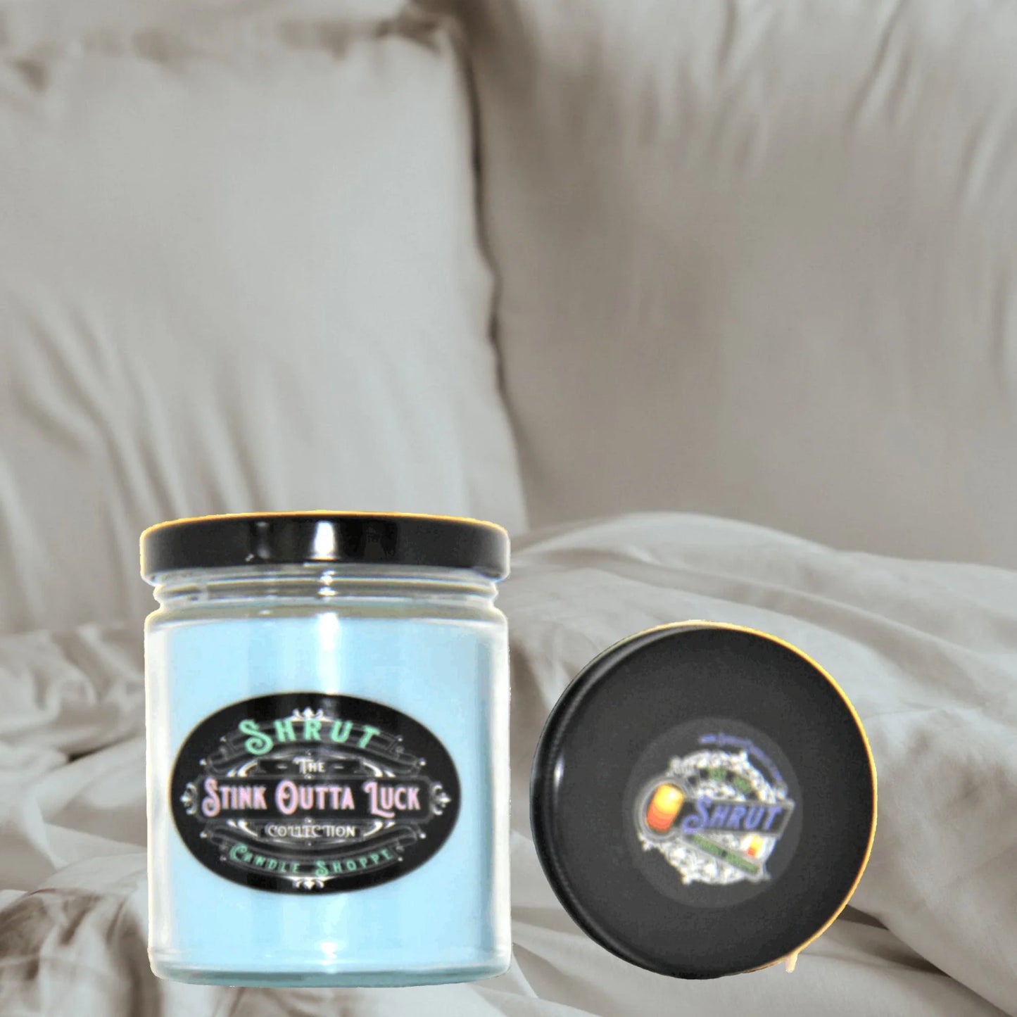Stink Outta Luck Scented Candle - A Breath of Fresh Air