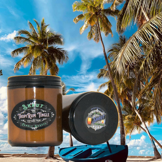 TropiRum Tingle Scented Candle - A Tropical Oasis