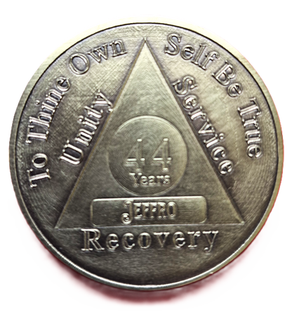 Custom Personalized AA Sobriety Coins
