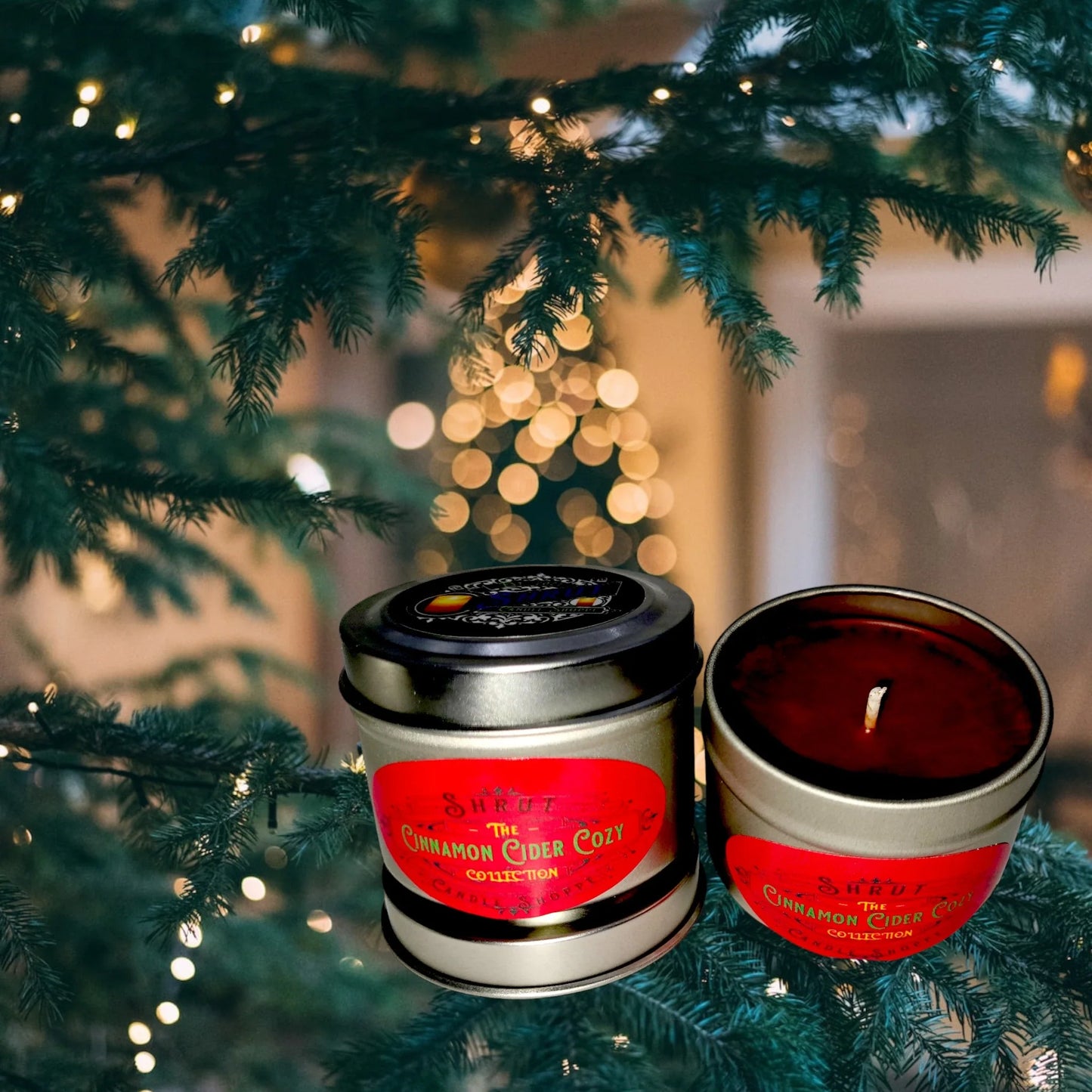 2oz Holiday Fragrance Sample Tins