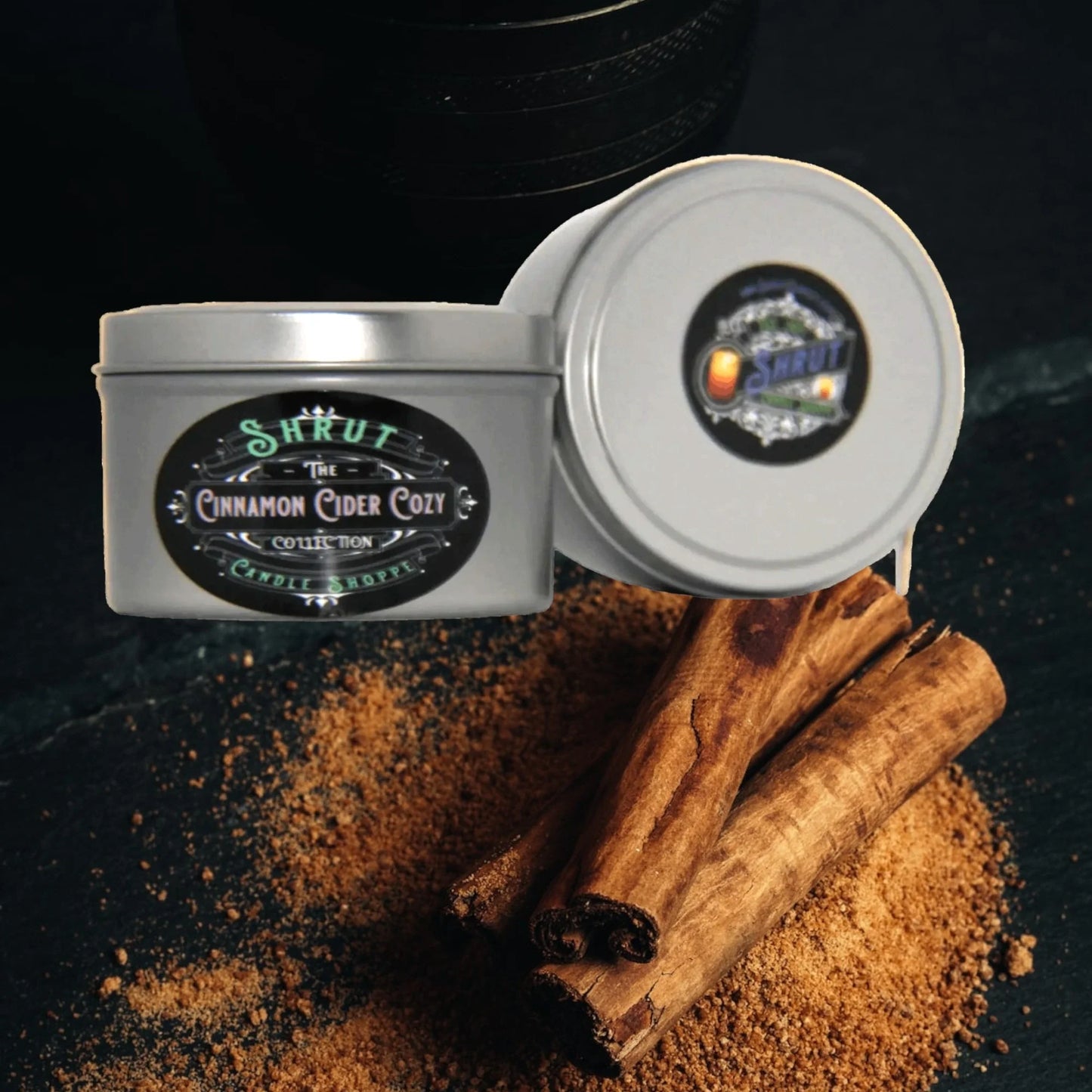 Cinnamon Cider Cozy Homemade, Hand-Poured Scented Candle