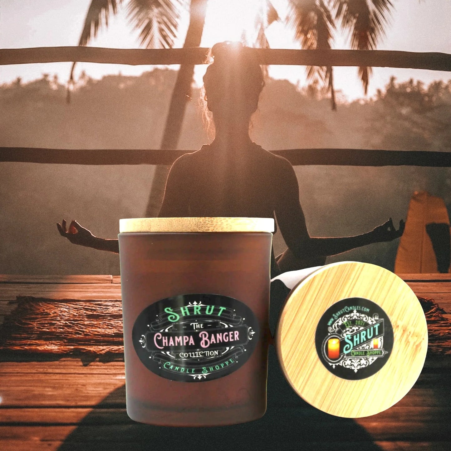 Champa Banger Scented Candle - Illuminate Your Senses