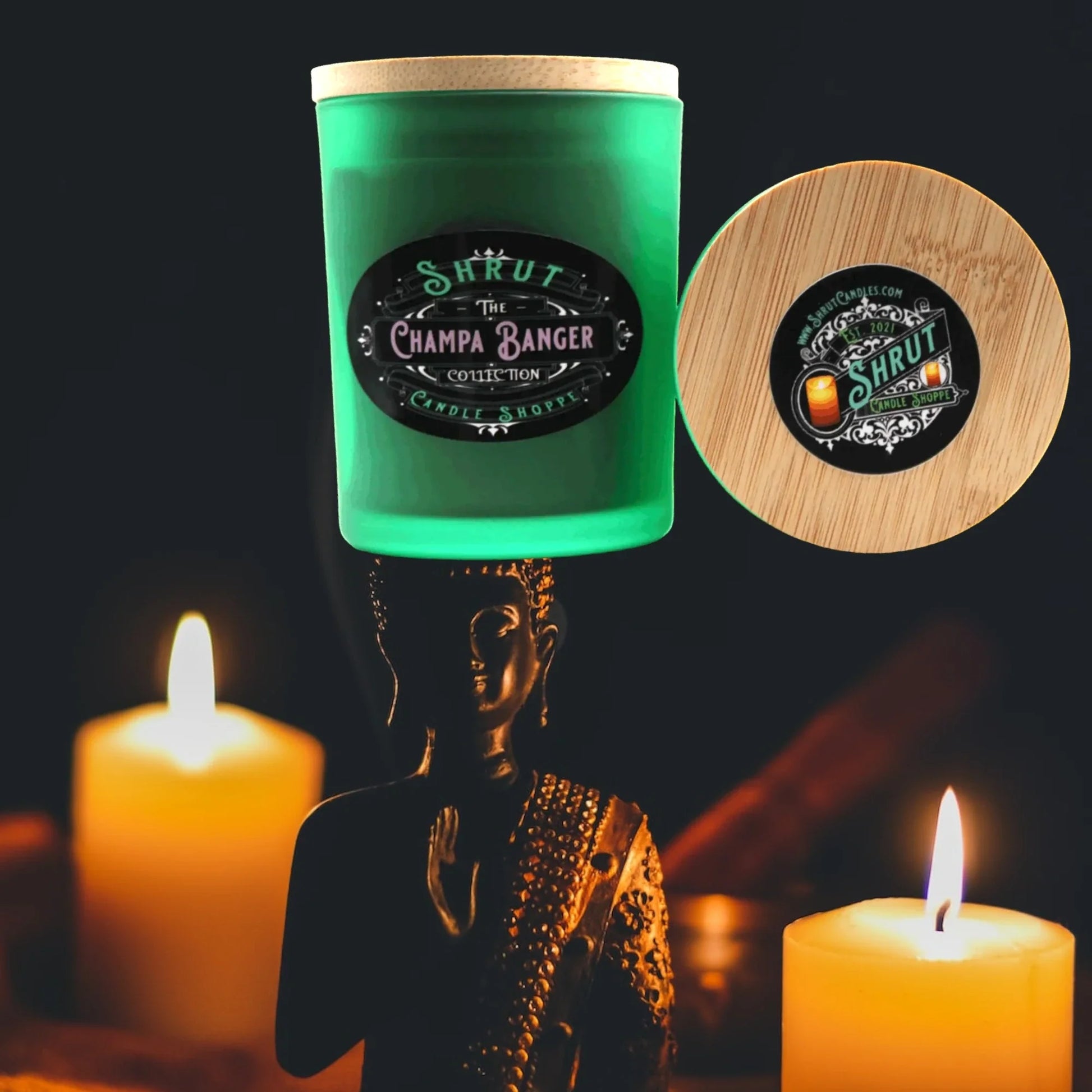 Champa Banger Scented Candle - Illuminate Your Senses