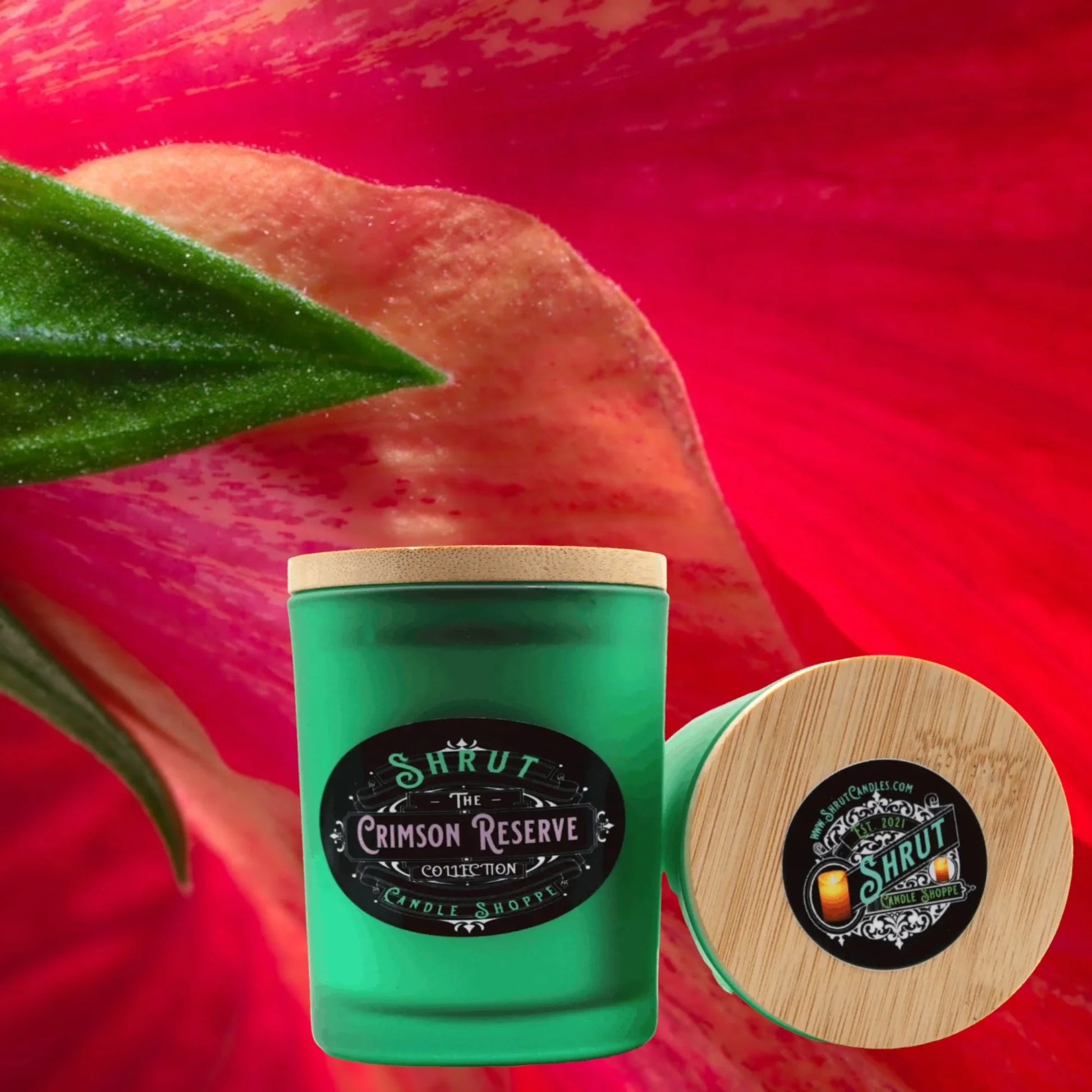 Crimson Reserve Scented Candle - Elevate Your Ambiance