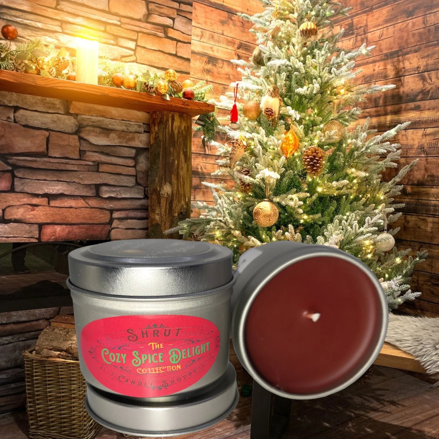 2oz Holiday Fragrance Sample Tins