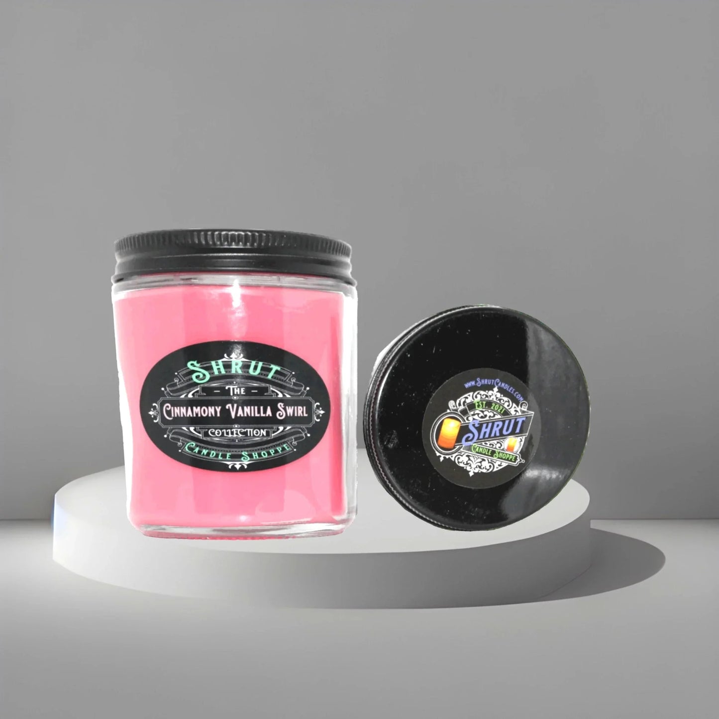 Cinnamony Vanilla Swirl - Hand-Poured, scented Candle