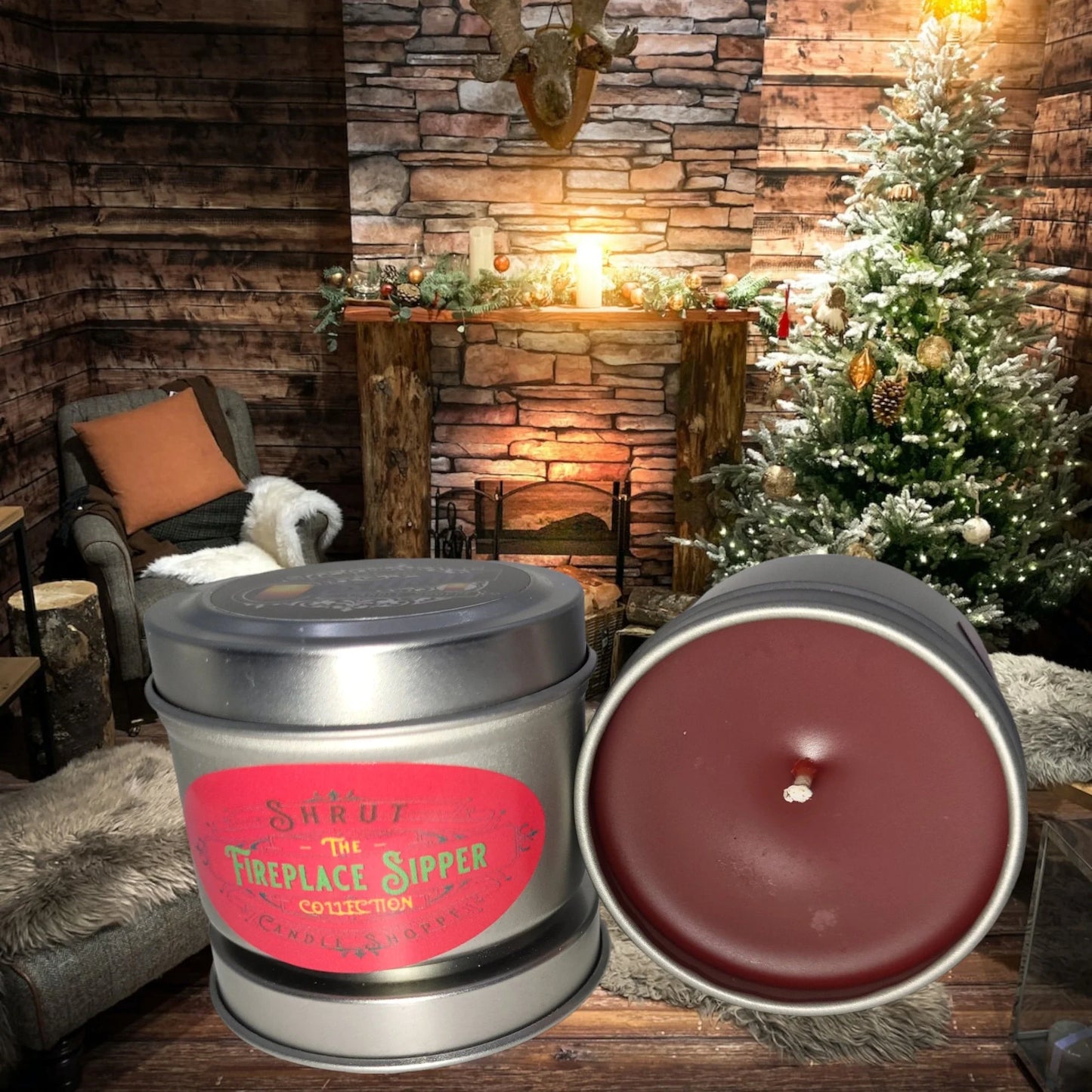 2oz Holiday Fragrance Sample Tins