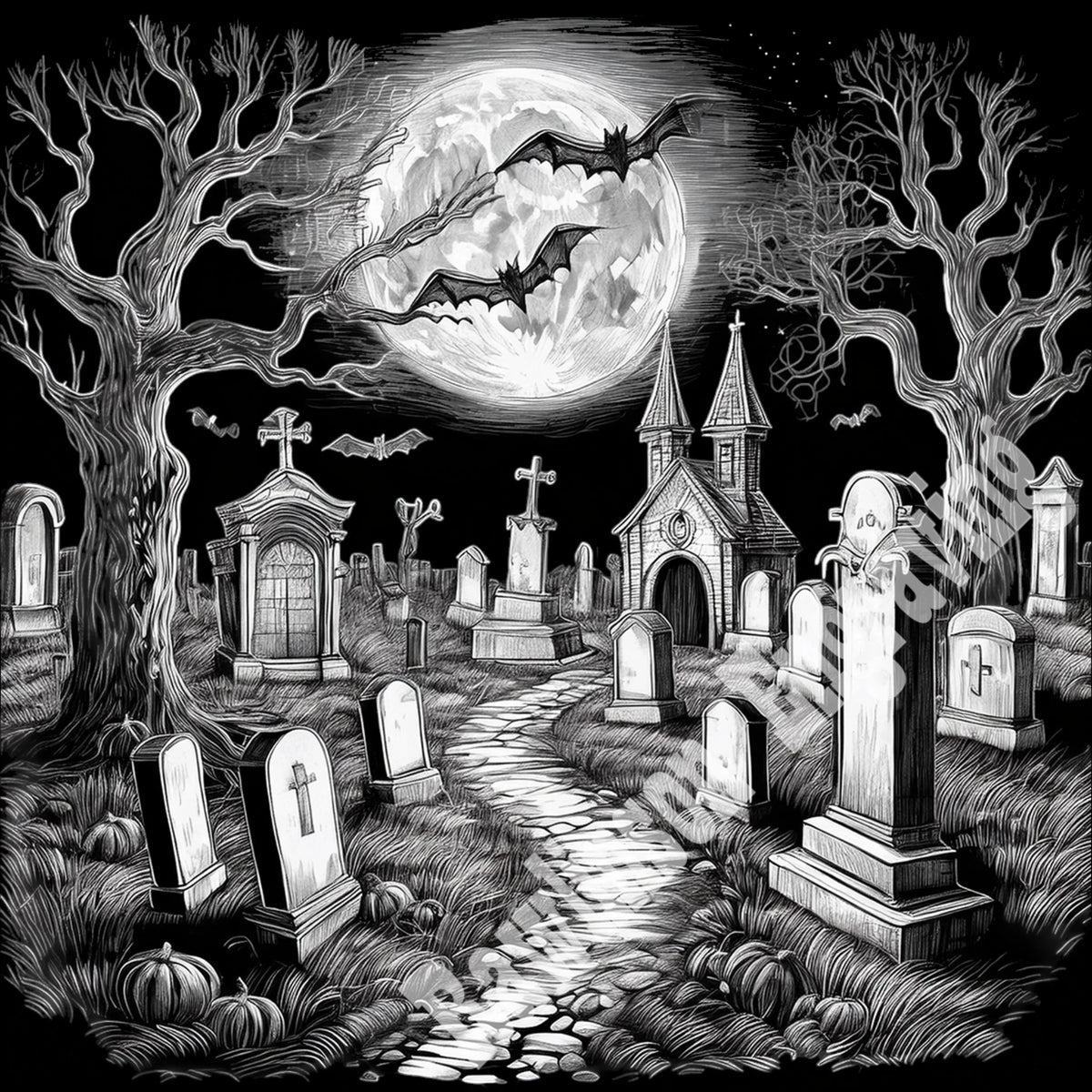Halloween Custom Laser Engraved Square Slate Coasters