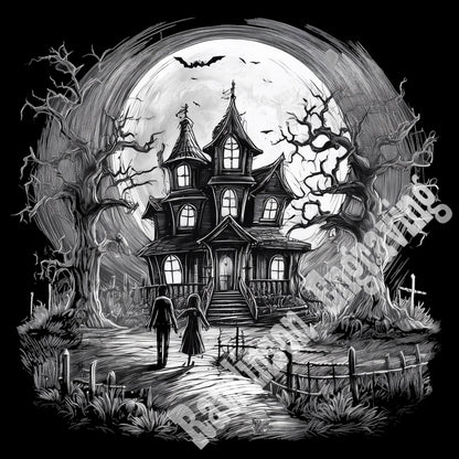 Halloween Custom Laser Engraved Square Slate Coasters