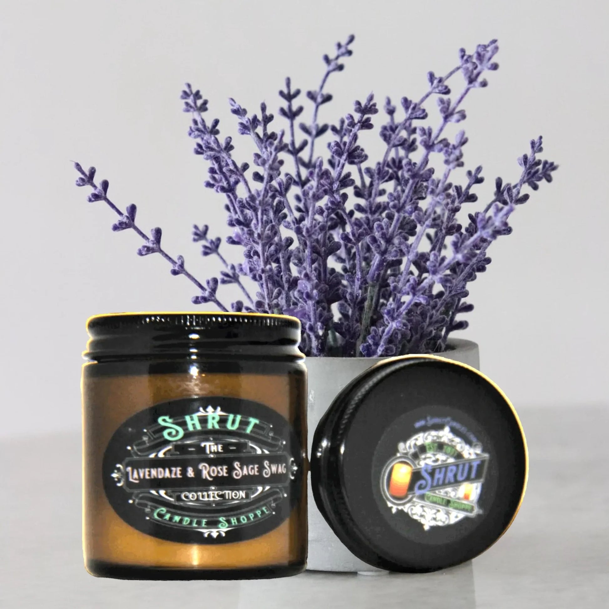 Lavendaze & Rose Sage Scented Candle - Experience Sensory Elevation