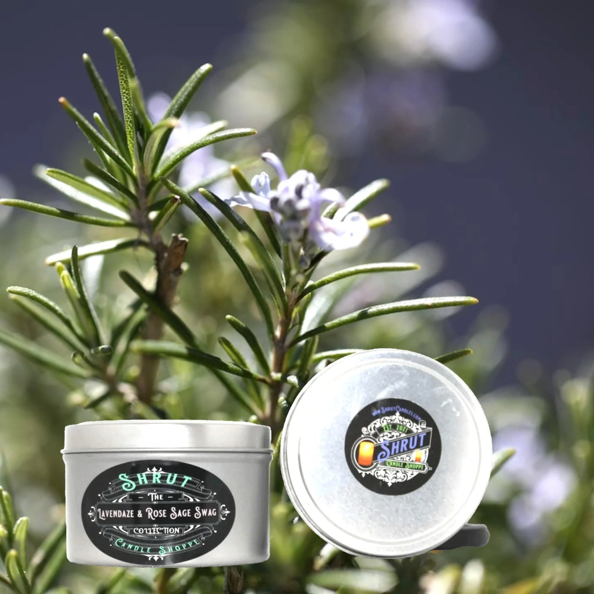 Lavendaze & Rose Sage Scented Candle - Experience Sensory Elevation