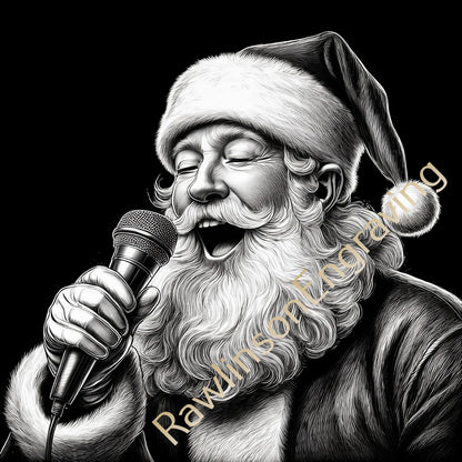 Christmas Custom Laser Engraved Square Slate Coasters