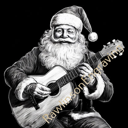 Christmas Custom Laser Engraved Square Slate Coasters