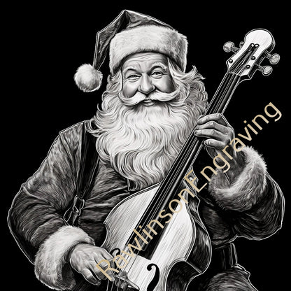 Christmas Custom Laser Engraved Square Slate Coasters