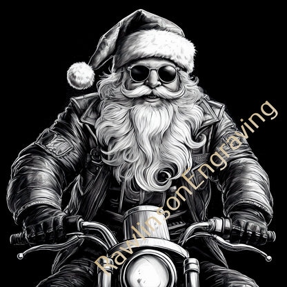 Christmas Custom Laser Engraved Square Slate Coasters