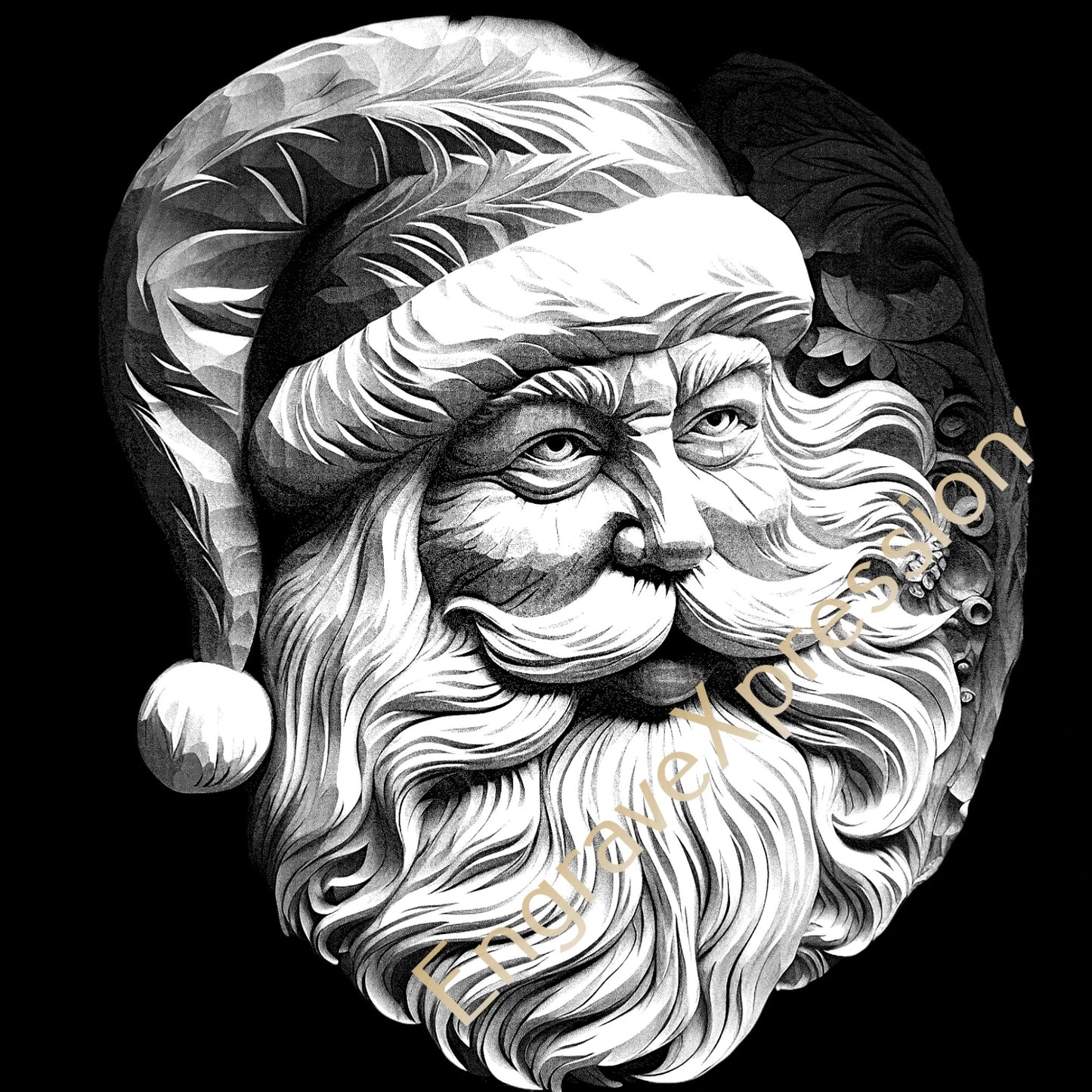 Christmas Custom Laser Engraved Slate Coasters