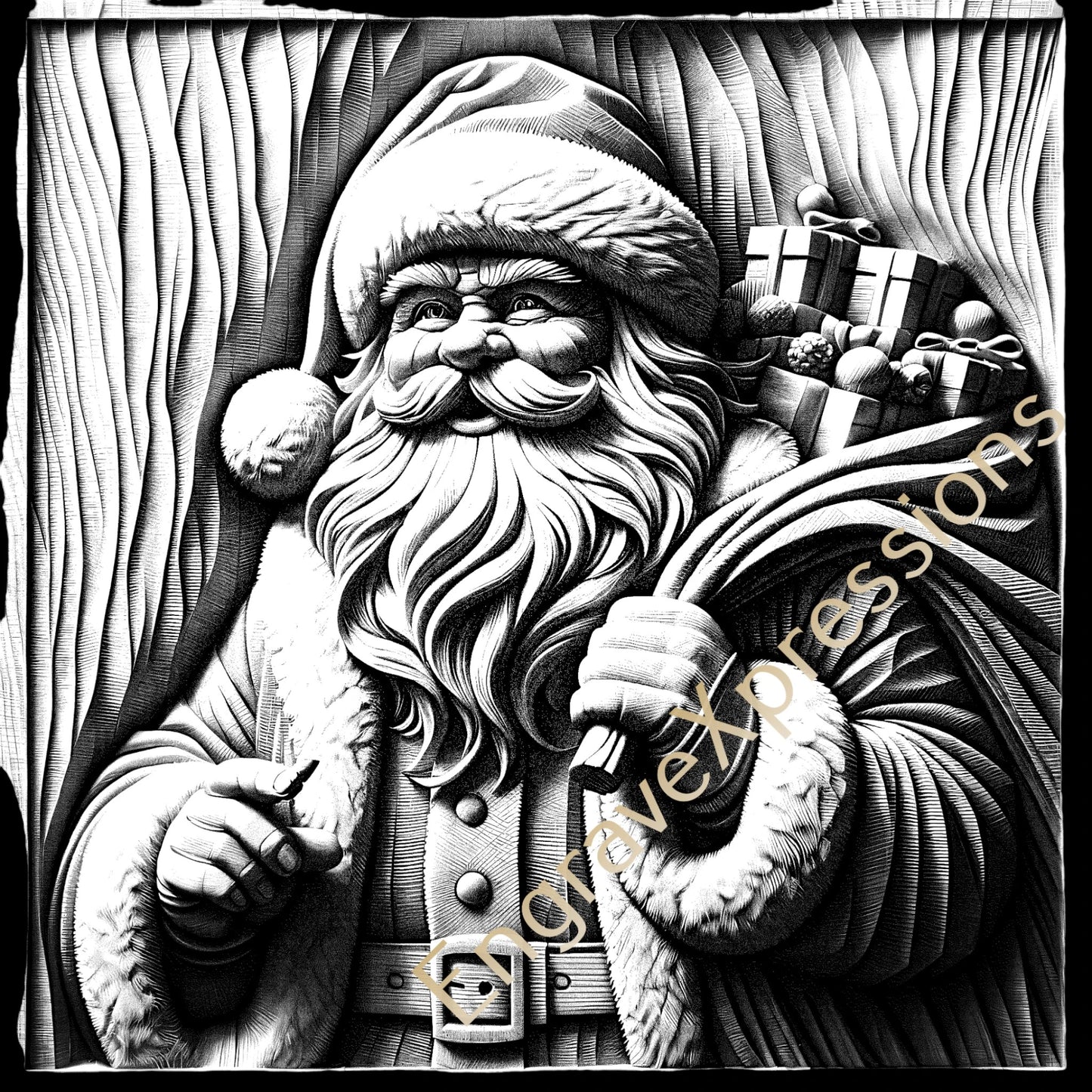 Christmas Custom Laser Engraved Slate Coasters