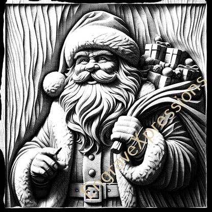 Christmas Custom Laser Engraved Slate Coasters