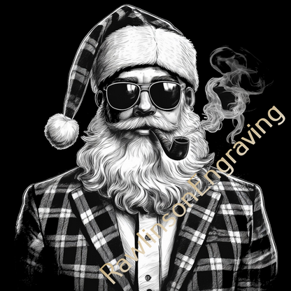 Christmas Custom Laser Engraved Slate Coasters
