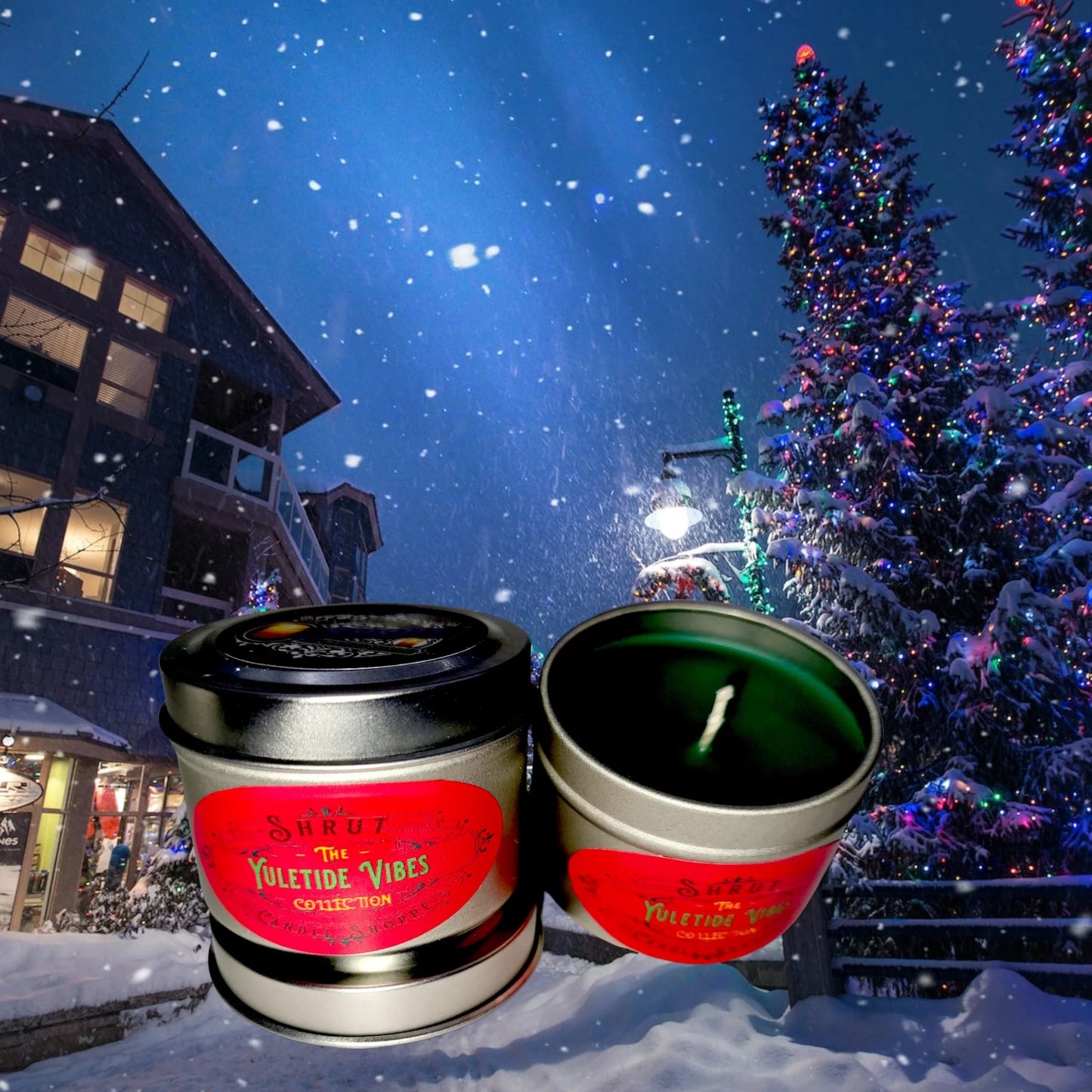 2oz Holiday Fragrance Sample Tins