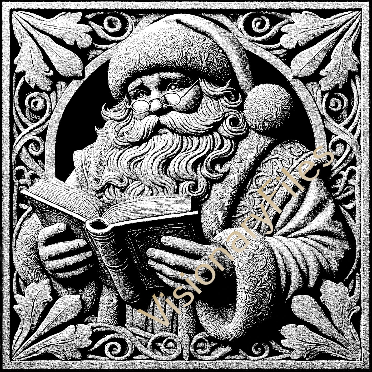 Christmas Custom Laser Engraved Slate Coasters