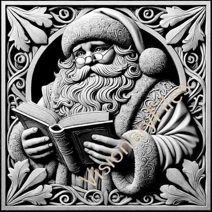 Christmas Custom Laser Engraved Slate Coasters