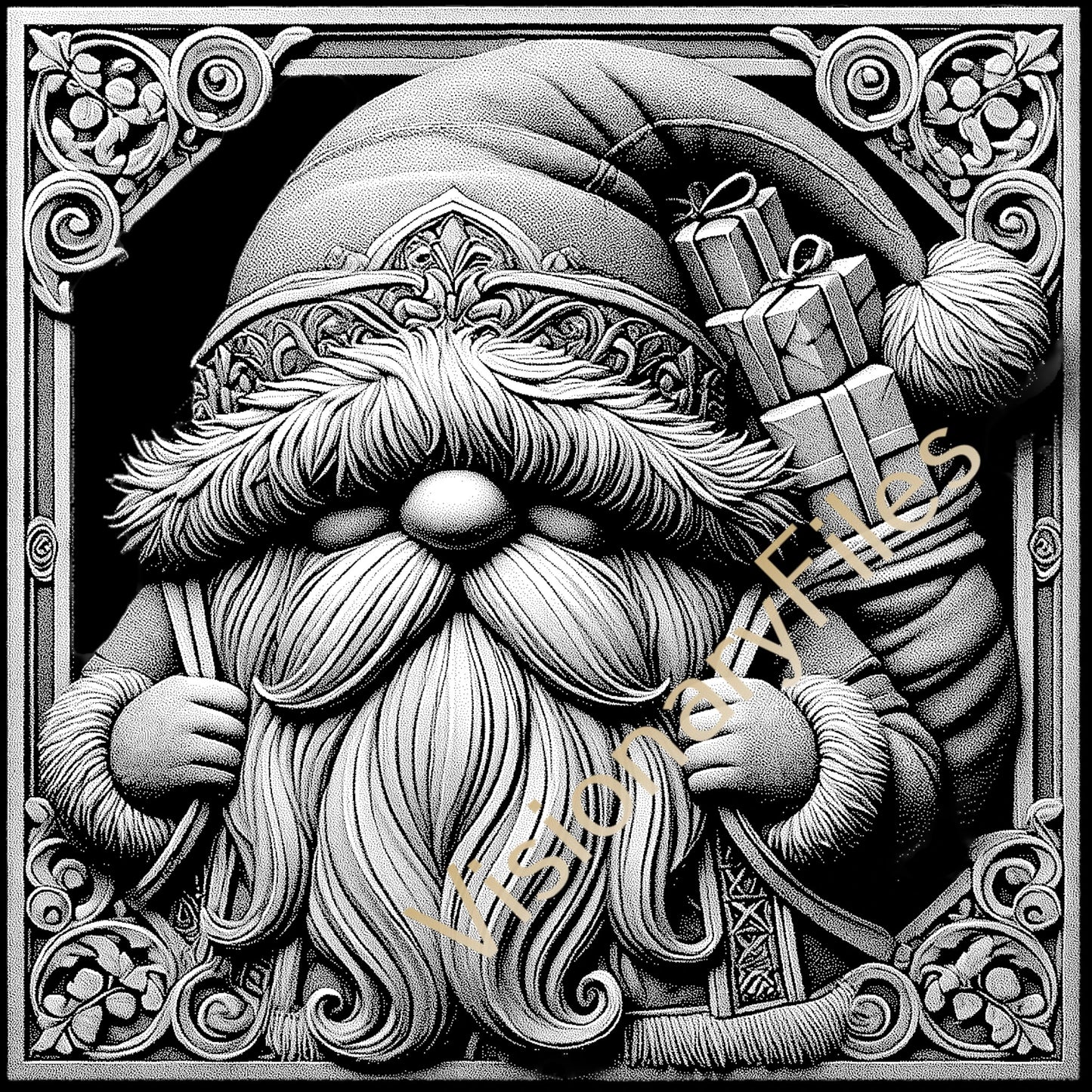 Christmas Custom Laser Engraved Slate Coasters