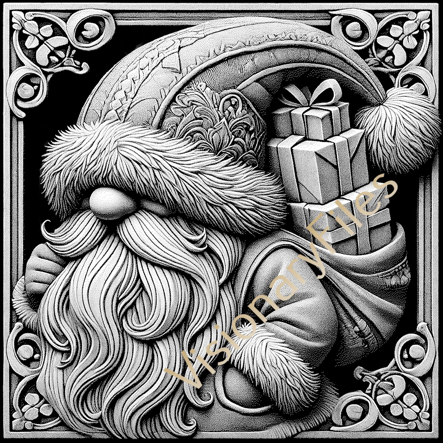 Christmas Custom Laser Engraved Slate Coasters